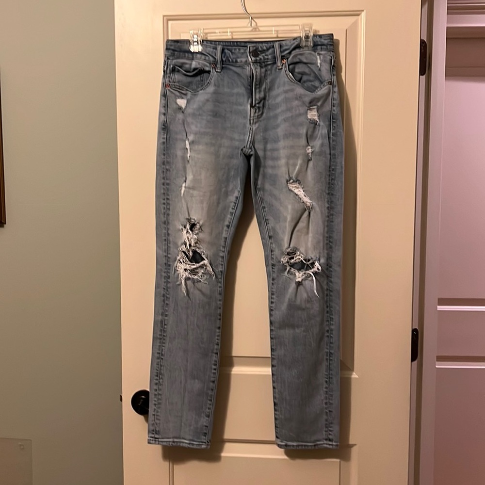 American Eagle Mens 32 x 32 Next Level Airflex skinny jeans